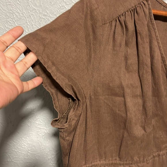 Boden 100% Linen Midi Dress 18L - Picture 5 of 6